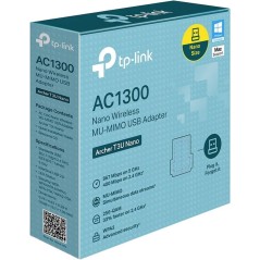 TP-Link Archer T3U Nano V1 AC1300 Network Adapter - High-Speed Wi-Fi Connectivity for Seamless Streaming & Gaming!